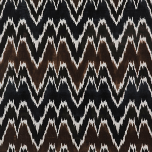 Gaston Y Daniela Alejandro - Marino/Chocolate upholstery fabric swatch