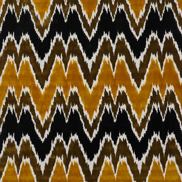 Gaston Y Daniela ALEJANDRO - ORO/ONYX upholstery fabric swatch for sample-first furniture planning
