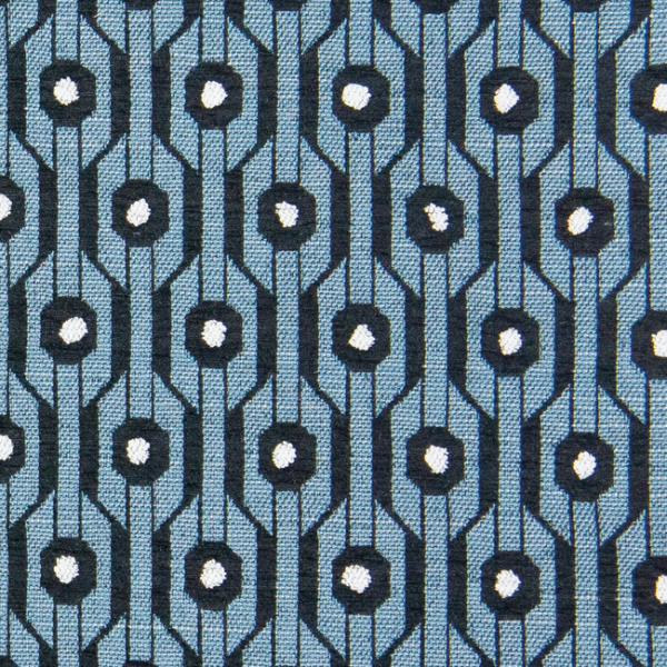 Gaston Y Daniela ALMIRANTE - AZUL upholstery fabric swatch for sample-first furniture planning