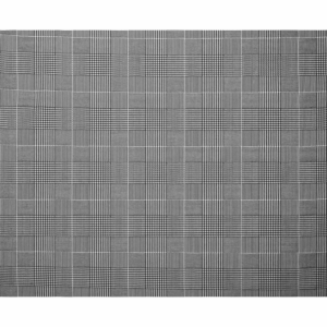 Gaston Y Daniela Blixen - Black upholstery fabric swatch