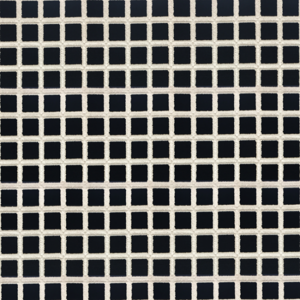 Gaston Y Daniela Designer Gaston Y Daniela BUITRAGO - NEGRO/BLANCO upholstery fabric swatch for sample-first furniture planning