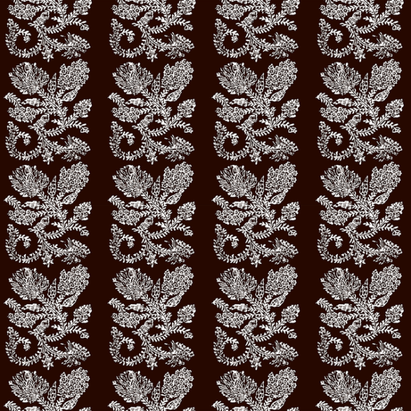 Gaston Y Daniela Designer Gaston Y Daniela CAMINO - CHOCOLATE upholstery fabric swatch for sample-first furniture planning
