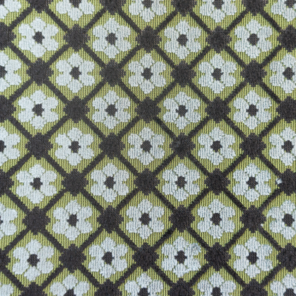 Gaston Y Daniela Designer Gaston Y Daniela FRUELA - VERDE upholstery fabric swatch for sample-first furniture planning