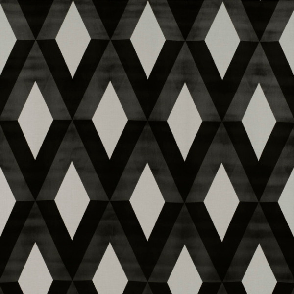 Gaston Y Daniela SAN LORENZO - BLANCO/ONYX upholstery fabric swatch for sample-first furniture planning