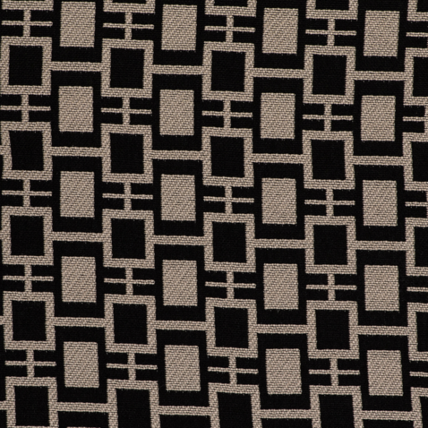 Gaston Y Daniela SERIES - LINO/NEGRO upholstery fabric swatch for sample-first furniture planning