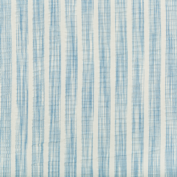 KRAVET BASICS BERMUDA PARCEVALL - INDIGO upholstery fabric swatch for sample-first furniture planning