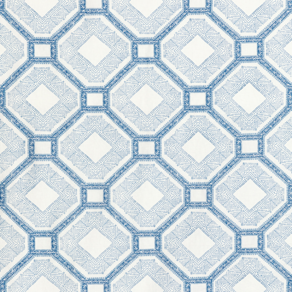 KRAVET BASICS CEYLON KALKUDAH - INDIGO upholstery fabric swatch for sample-first furniture planning