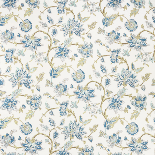 KRAVET BASICS CEYLON TIRU VINE - SEASPRAY upholstery fabric swatch for sample-first furniture planning