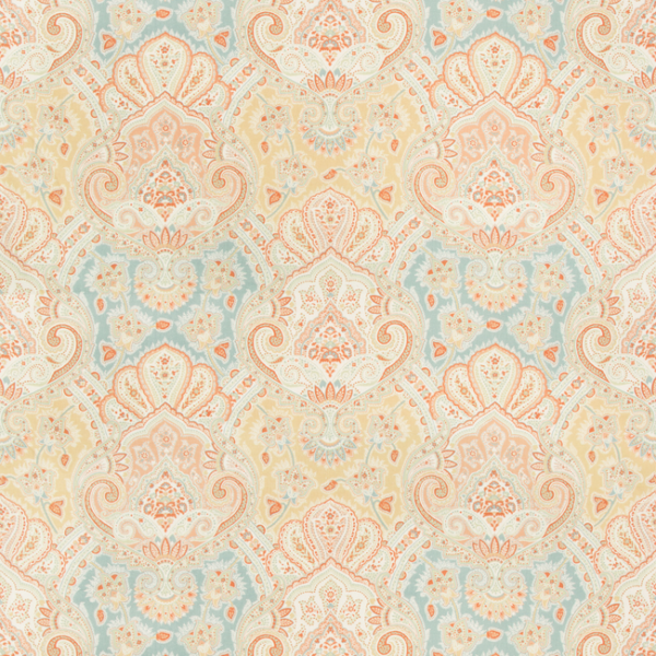 KRAVET BASICS ECHO DESIGN GREENWICH COLLECTION ECHOCYPRUS - APRICOT upholstery fabric swatch for sample-first furniture planning