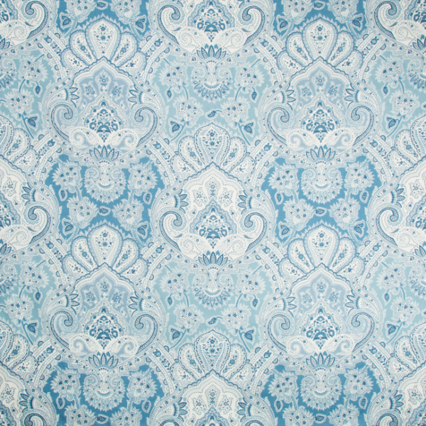 KRAVET BASICS ECHO DESIGN GREENWICH COLLECTION ECHOCYPRUS - SAPPHIRE upholstery fabric swatch for sample-first furniture planning
