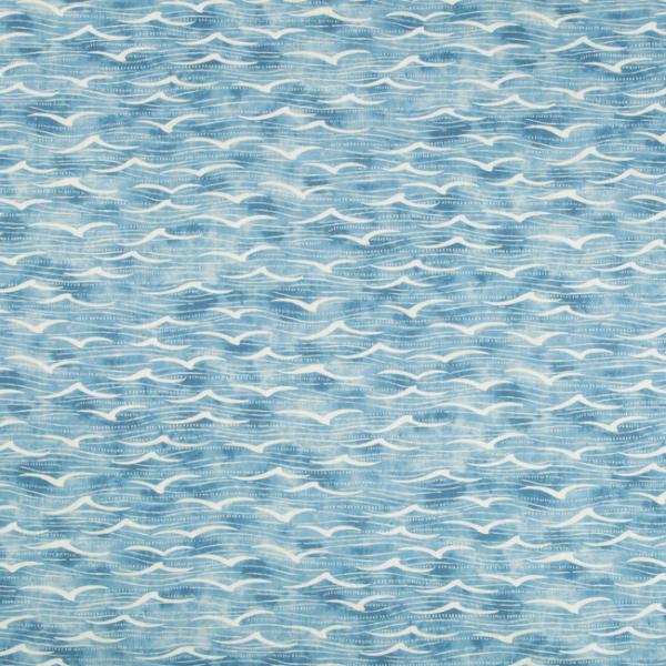 KRAVET BASICS JEFFREY ALAN MARKS OCEANVIEW ANGELUS - OCEAN upholstery fabric swatch for sample-first furniture planning