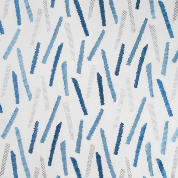 KRAVET BASICS JEFFREY ALAN MARKS OCEANVIEW TRAMONTO - OCEAN upholstery fabric swatch for sample-first furniture planning
