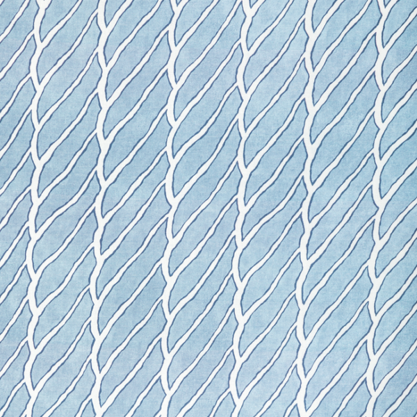 KRAVET BASICS JEFFREY ALAN MARKS SEASCAPES SEA CABLE - OCEAN upholstery fabric swatch for sample-first furniture planning