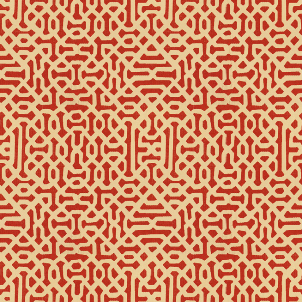 KRAVET BASICS JEFFREY ALAN MARKS WATERSIDE ENTRADA - POPPY upholstery fabric swatch for sample-first furniture planning