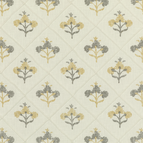 KRAVET BASICS L'INDIENNE COLLECTION KRAVET BASICS - RAJAFLOWER-11 upholstery fabric swatch for sample-first furniture planning