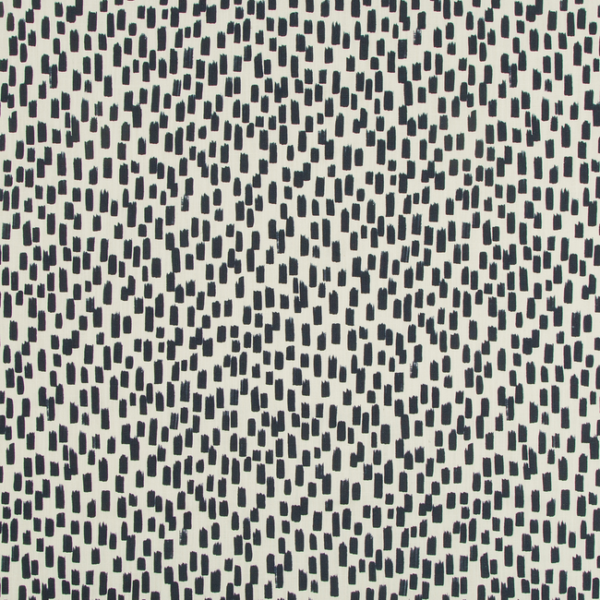 KRAVET BASICS NATE BERKUS WELL-TRAVELED INKSTROKES - ADMIRAL upholstery fabric swatch for sample-first furniture planning