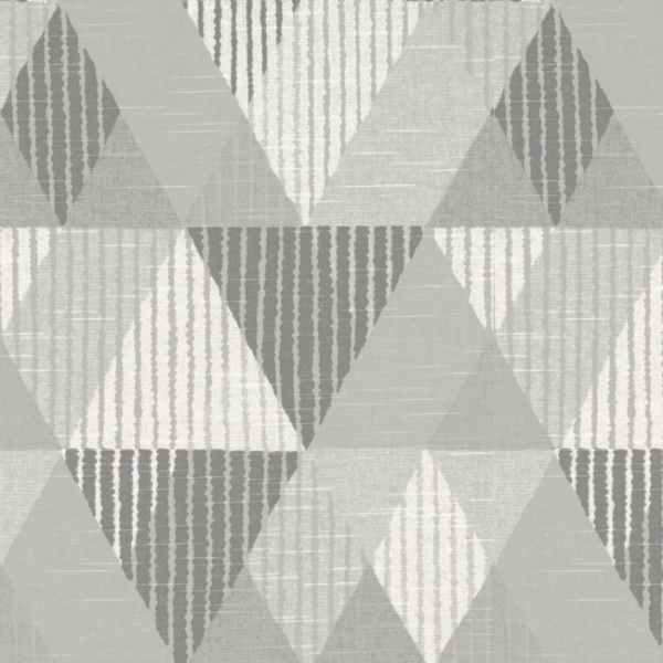 KRAVET BASICS SARAH RICHARDSON HARMONY MODPEAKS - SILVER upholstery fabric swatch for sample-first furniture planning