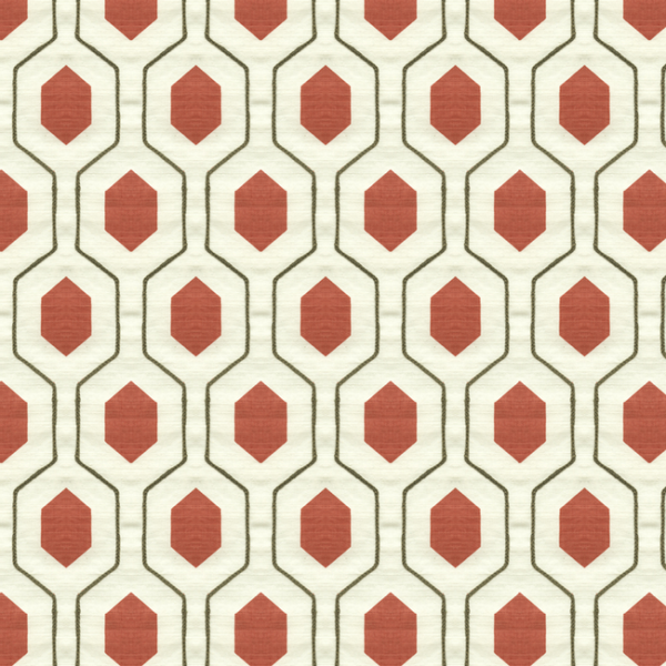KRAVET BASICS THOM FILICIA EVERSON - POPPY upholstery fabric swatch for sample-first furniture planning