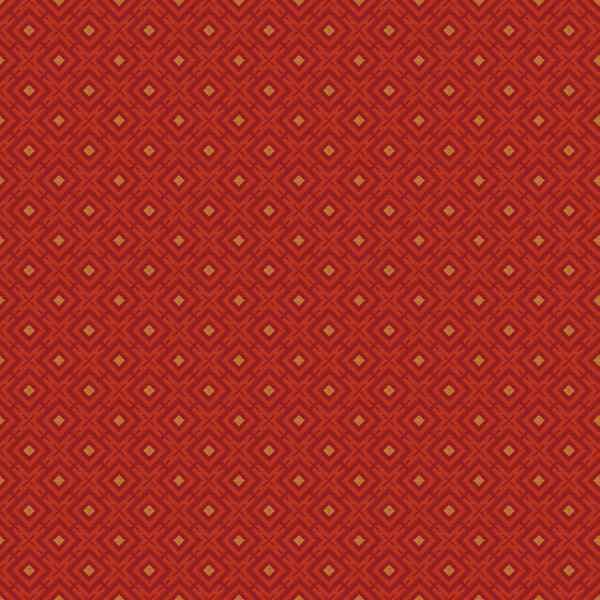 KRAVET CONTRACT DAVID HICKS GUARANTEED IN STOCK MONOGRAM - POPPY upholstery fabric swatch for sample-first furniture planning