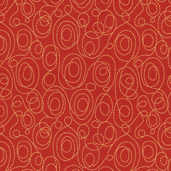 KRAVET CONTRACT GUARANTEED IN STOCK WINDING ROAD - CHILI upholstery fabric swatch for sample-first furniture planning
