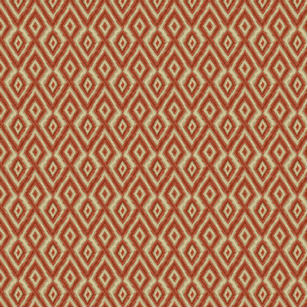 KRAVET CONTRACT J BANKS TANZANIA BANATI - PERSIMMON upholstery fabric swatch for sample-first furniture planning