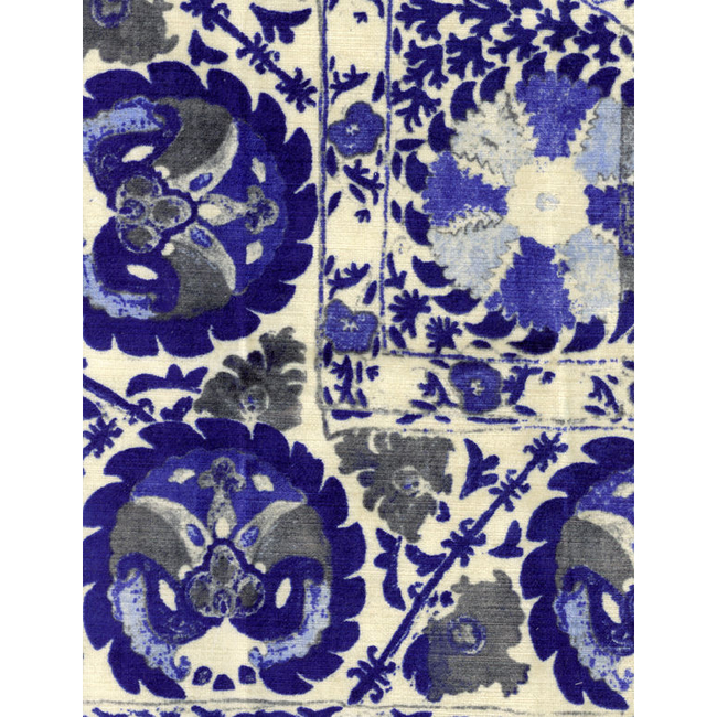 KRAVET COUTURE ANDREW MARTIN CLARENDON IZNIK - COBALT AM100050.516.0