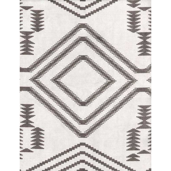 KRAVET COUTURE ANDREW MARTIN COMPASS INDIANA NAVAHO - GREY upholstery fabric swatch for sample-first furniture planning