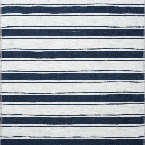 KRAVET COUTURE ANDREW MARTIN CONDOR MOUNTAIN STRIPE - NAVY upholstery fabric swatch for sample-first furniture planning