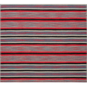 Couture Andrew Martin Condor Pacos - Red upholstery fabric swatch