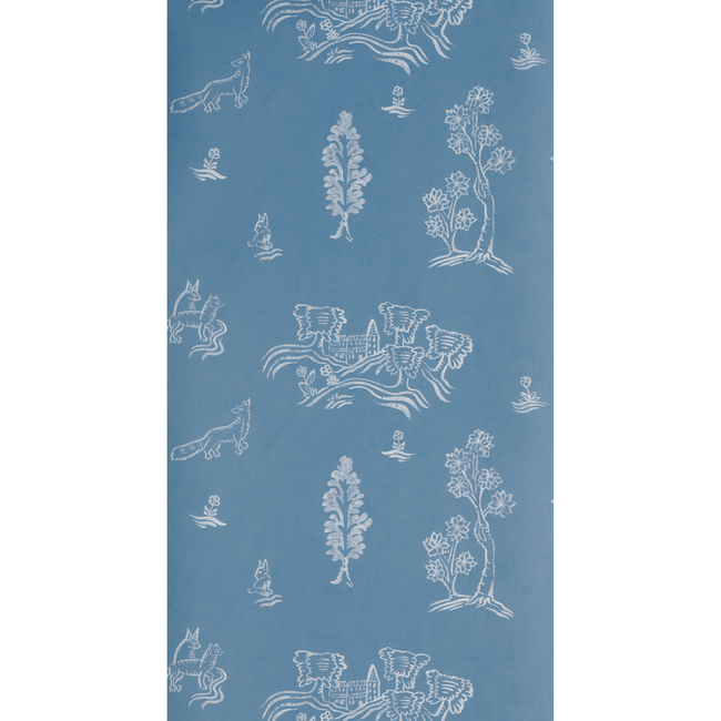 KRAVET COUTURE ANDREW MARTIN KIT KEMP WYCHWOOD - HAPPY BLUE AMW10057.5.0
