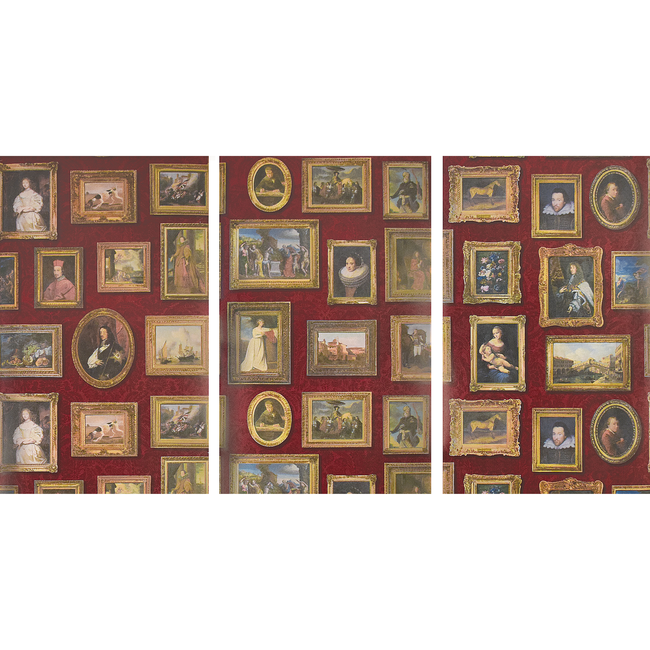 KRAVET COUTURE ANDREW MARTIN MUSEUM GALLERY - RED AMW10031.9.0 - Limited Stock