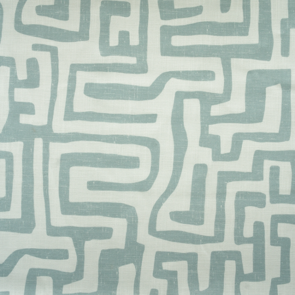 KRAVET COUTURE ANDREW MARTIN THE GREAT OUTDOORS REEF OUTDOOR - ICE upholstery fabric swatch for sample-first furniture planning
