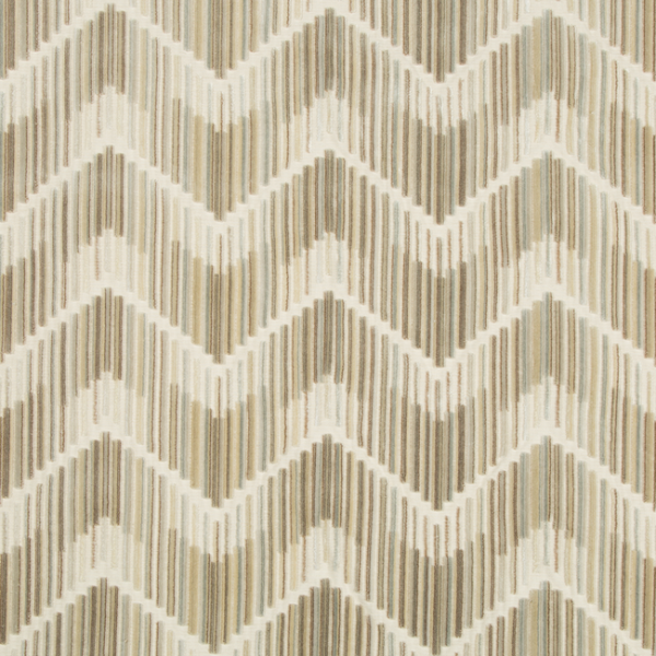 KRAVET COUTURE ARTISAN VELVETS HIGHS AND LOWS - STONE upholstery fabric swatch for sample-first furniture planning