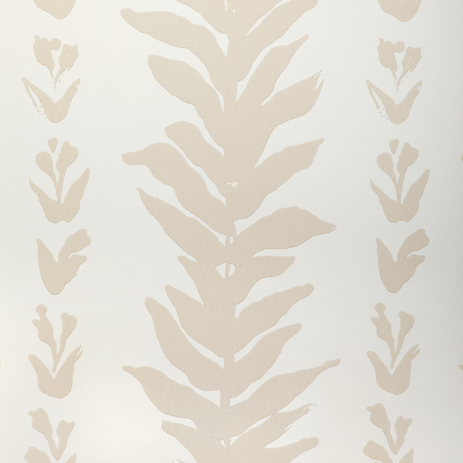 KRAVET COUTURE ATELIER WALLCOVERING CLIMBING LEAVES WP - LINEN W3937.16.0