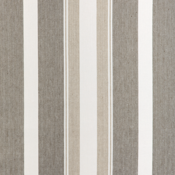 KRAVET COUTURE ATELIER WEAVES NATURAL STRIPE - BARLEY upholstery fabric swatch for sample-first furniture planning