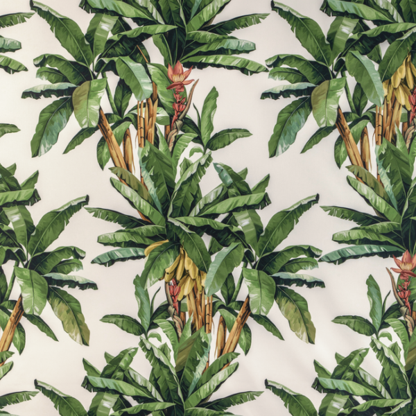 KRAVET COUTURE CASA BOTANICA PALMEIRA - VERDE upholstery fabric swatch for sample-first furniture planning