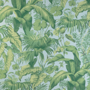 Couture Casa Botanica Yasuni - Sky Blue upholstery fabric swatch