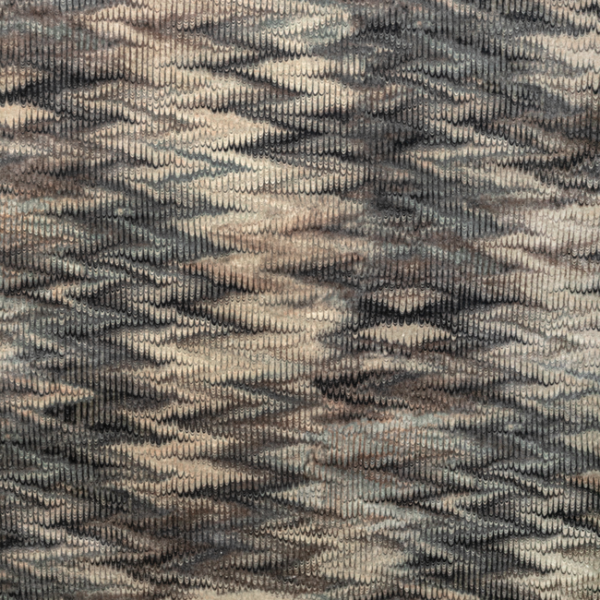 KRAVET COUTURE COREY DAMEN JENKINS TRAD NOUVEAU BOSCAGE - CHARCOAL upholstery fabric swatch for sample-first furniture planning