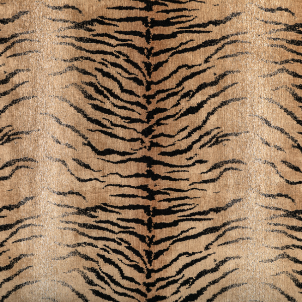 KRAVET COUTURE COREY DAMEN JENKINS TRAD NOUVEAU PROVOCATIVE - CAMEL upholstery fabric swatch for sample-first furniture planning