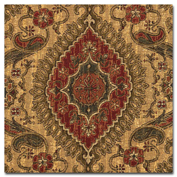 KRAVET COUTURE EMPORIUM - ANTIQUE upholstery fabric swatch for sample-first furniture planning