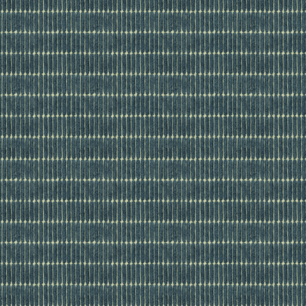 KRAVET COUTURE INDIGO BOARDING PASS - ROYAL upholstery fabric swatch for sample-first furniture planning