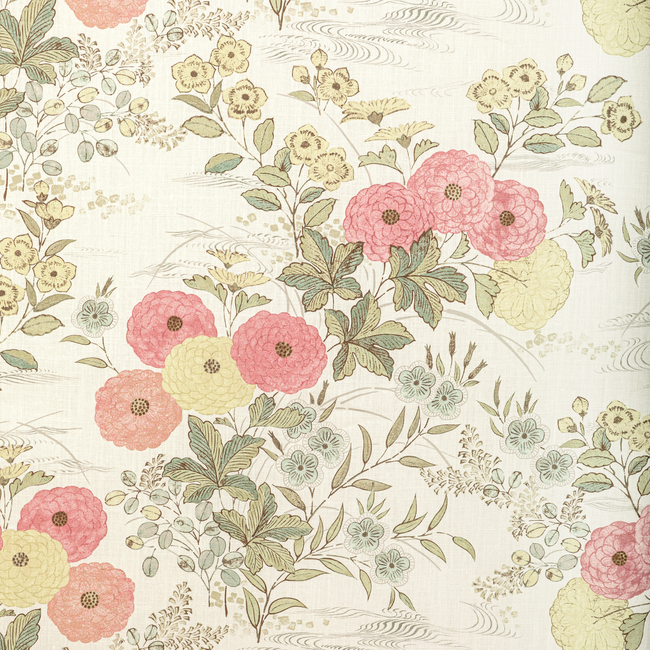 KRAVET COUTURE JAN SHOWERS DESIGNS CHARMANT FIORELLA - CORAL FIORELLA.716.0