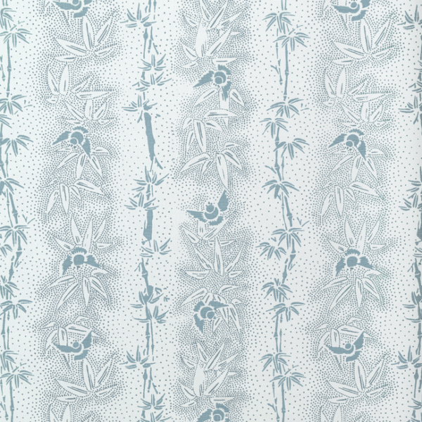 KRAVET COUTURE JAN SHOWERS DESIGNS CHARMANT PASSERINE - DELFT upholstery fabric swatch for sample-first furniture planning