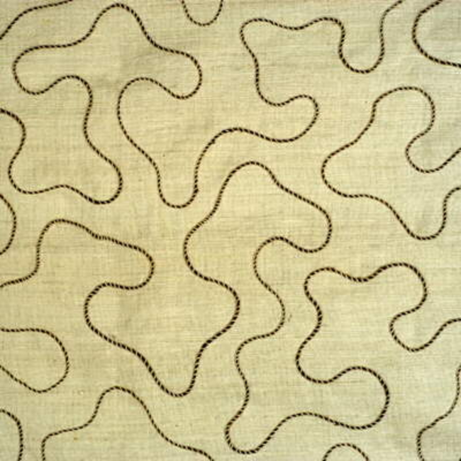 KRAVET COUTURE JIG SAW SILK - NATURAL 8921.16.0 - Limited Stock