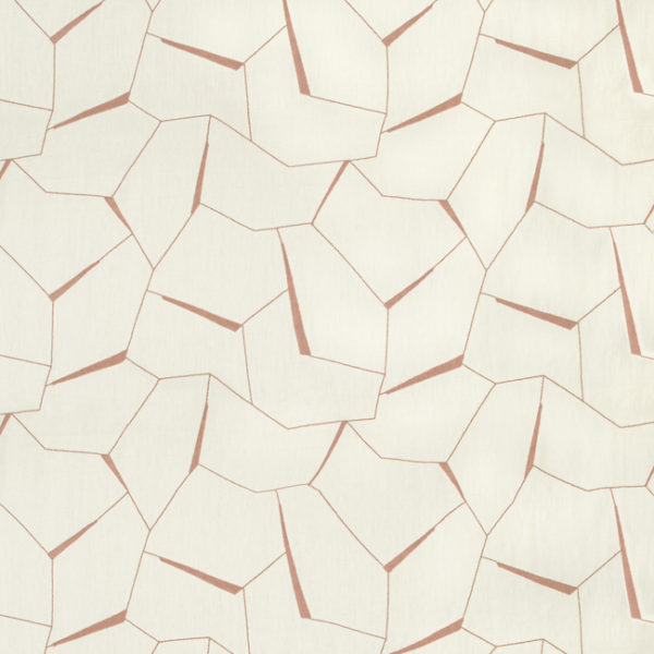KRAVET COUTURE LINHERR HOLLINGSWORTH BOHEME II DIVERGING - BLUSH upholstery fabric swatch for sample-first furniture planning