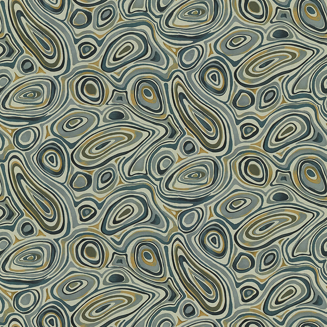 KRAVET COUTURE LINHERR HOLLINGSWORTH BOHEME MUCCI - INDIGO MUCCI.516.0