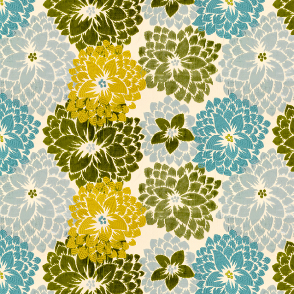 KRAVET COUTURE MODERN COLORS III HAUTE PURSUIT - BLUE GREEN upholstery fabric swatch for sample-first furniture planning