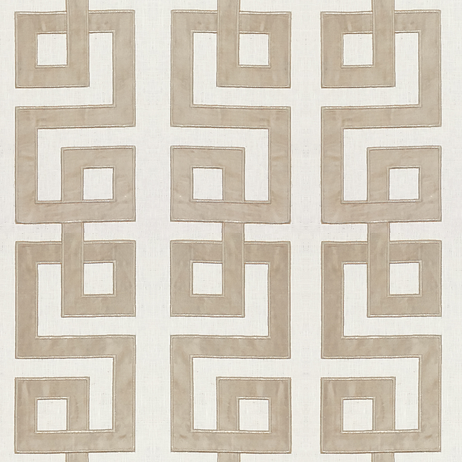 KRAVET COUTURE MODERN LUXE II MODERN APPLIQUE - STONE 33957.11.0 - Discontinued