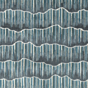 Couture Modern Luxe Iii Mountainscape - Chambray upholstery fabric swatch