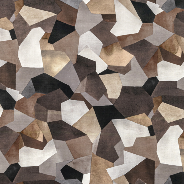 KRAVET COUTURE MODERN LUXE III TAVORO - ANTHRACITE upholstery fabric swatch for sample-first furniture planning